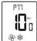 CARRIER ComfortVu BACnet TBPL-H-C - Technician Settings P76 to P79 - 2