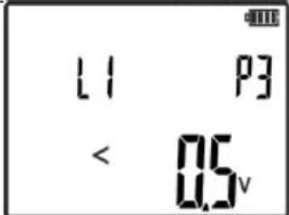 Sonel LKZ-720 - Phase identification - 9