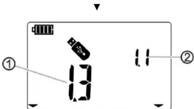 ① 13 11 ②