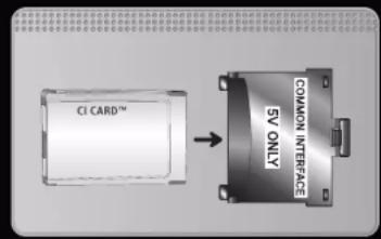 SAMSUNG UE37D6205TS - Používání karty „CI nebo CI+ CARD“ - 1
