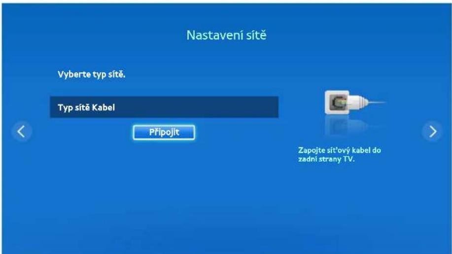 SAMSUNG UE40F6500SD - Ruční nastavení pevné sítě - 1