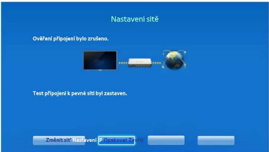 SAMSUNG UE40F6500SD - Ruční nastavení pevné sítě - 2