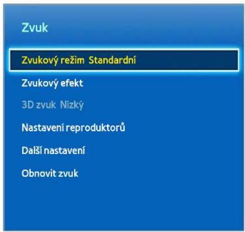 SAMSUNG UE40F6500SD - Základní nastavení zvuku - 1