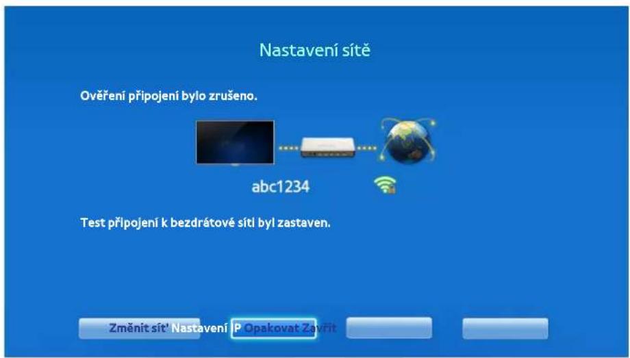 SAMSUNG UE42F5500AY - Ruční nastavení bezdrátové sítě - 2