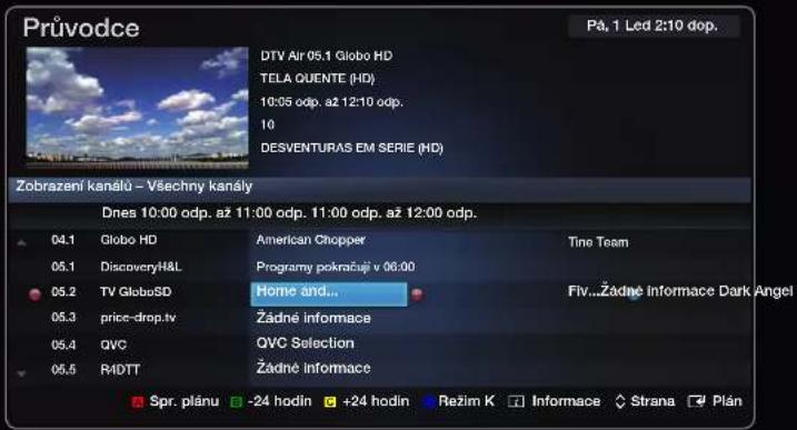 SAMSUNG UE46D6755WS - Použití seznamu kanálů - 1
