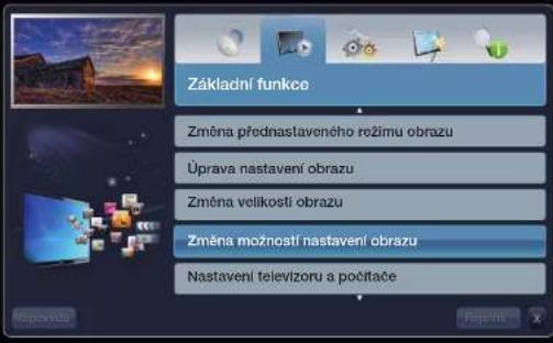 SAMSUNG UE46D6755WS - Jak prohlížet elektronickou příručku - 2