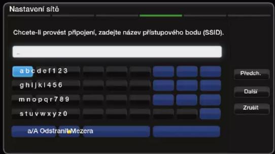 SAMSUNG UE46D6755WS - Postup automatického nastavení - 2