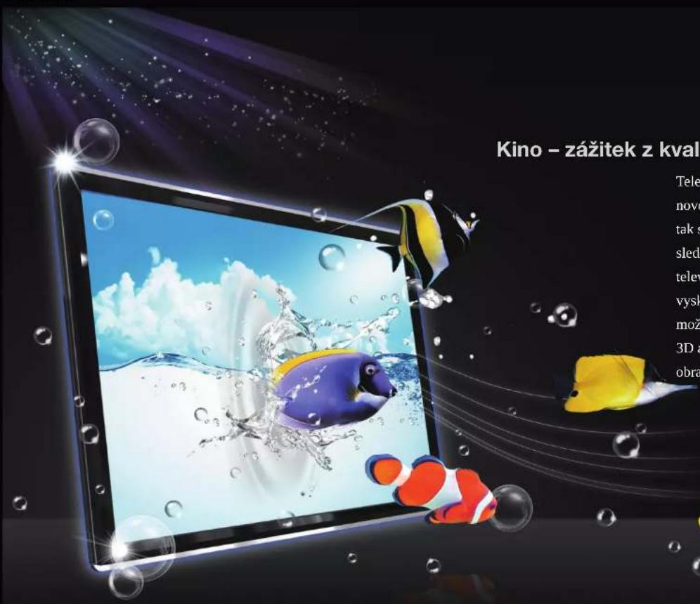 Kino - zázitek z kval Tele nov tak s sled telev vysk mož 3D a obra
