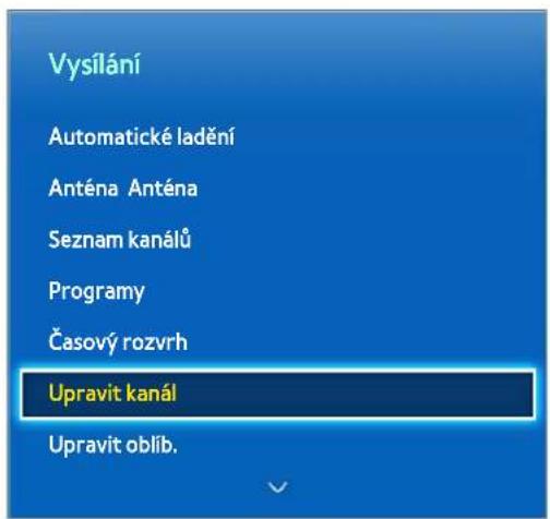 SAMSUNG UE55F6500SD - Správa kanálů - 1