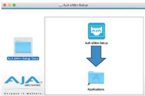 AJA IPT-10G2 - Mac Installation - 1