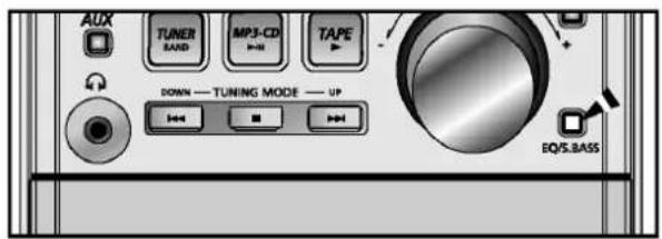 SAMSUNG MM-T5 - Funkce EQ/S.BASS (Super Bass) - 1