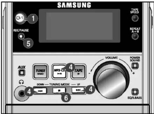 SAMSUNG MM-T5 - Přímý záznam - 1