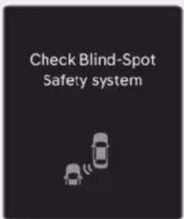 Check Blind-Spot Safety system