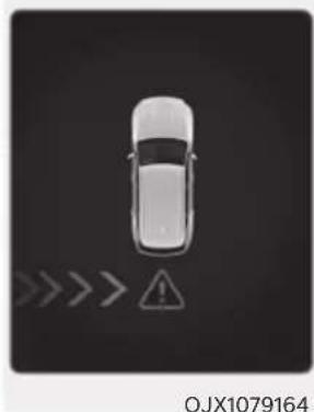 Genesis GV80 (2023) - Rear Cross-Traffic Collision-Avoidance Assist Operation Warning and control - 2
