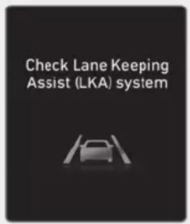 Check Lane Keeping Assist (LKA) system