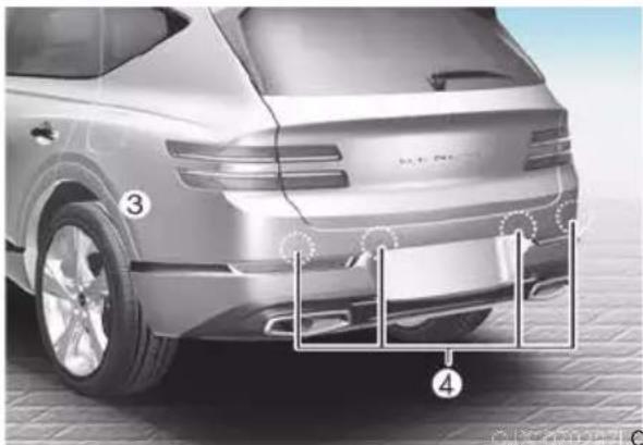Genesis GV80 (2023) - CAUTION - 1
