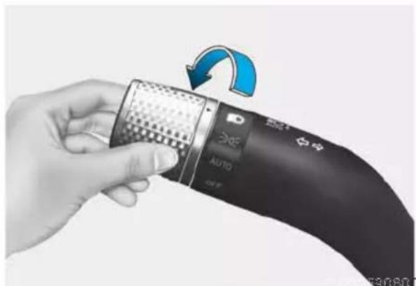 Genesis GV80 (2023) - Position lamp position (→) - 1