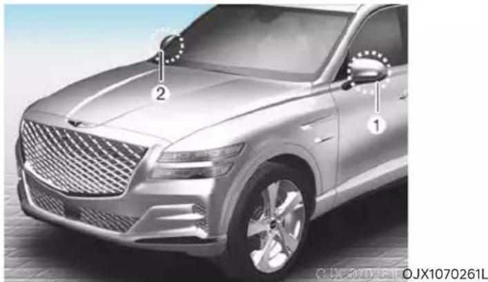 Genesis GV80 (2023) - WARNING - 1