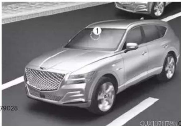 Genesis GV80 (2023) - CAUTION - 3
