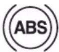Genesis GV80 (2023) - Electronic Brake Force Distribution (EBD) system warning light - 1