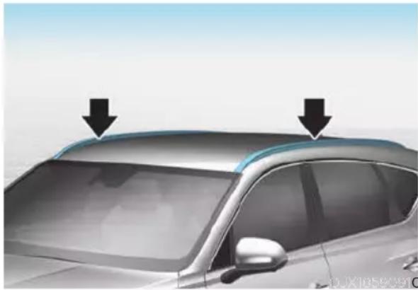 Genesis GV80 (2023) - Roof Side Rails - 1
