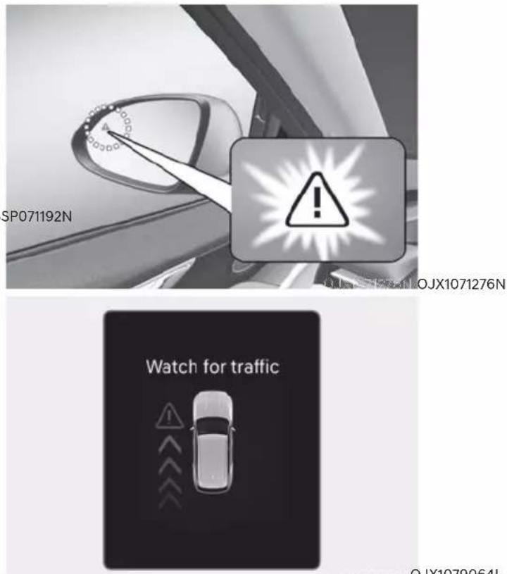 SP071192N OJX1071276N Watch for traffic QJX1079064I