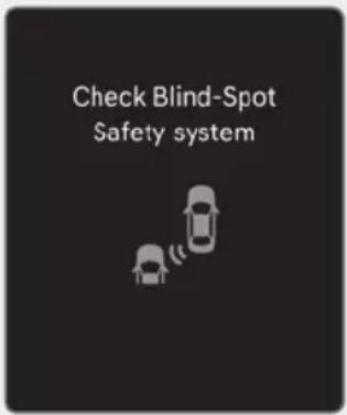 Check Blind-Spot Safety system