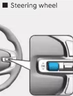 ■ Steering wheel