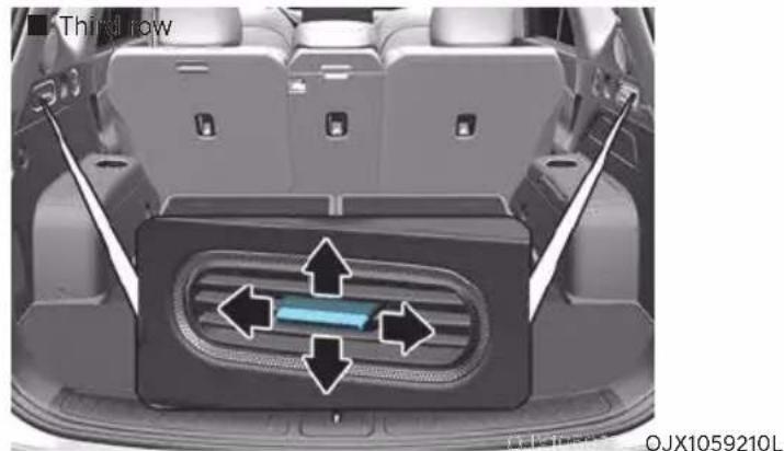 ■ Third row OJX1059210L