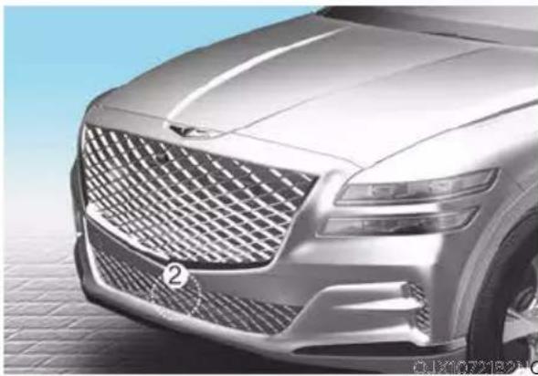 Genesis GV80 (2023) - FORWARD COLLISION-AVOIDANCE ASSIST (FCA) - 4