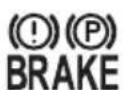 Genesis GV80 (2023) - Parking brake warning light - 1