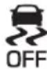Genesis GV80 (2023) - Electronic Stability Control (ESC) OFF indicator light - 1