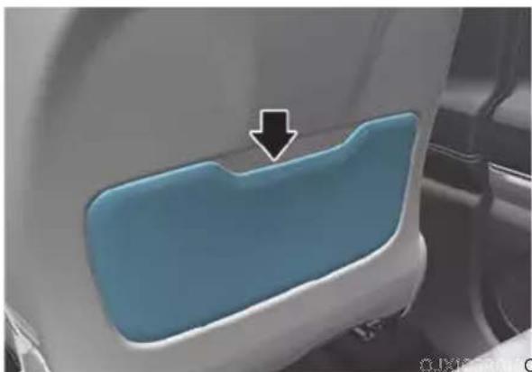 Genesis GV80 (2023) - Seatback pocket - 1