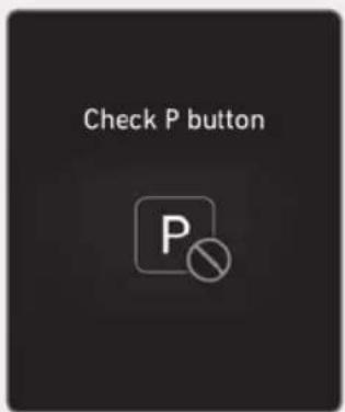 Check P button P
