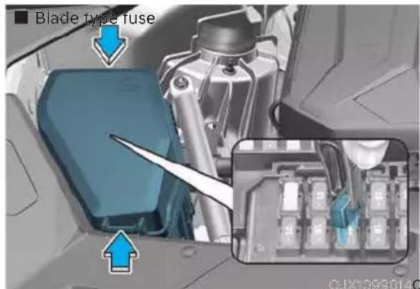 Blade type fuse