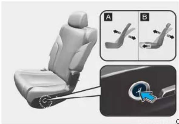 Genesis GV80 (2023) - Cushion tilt (3) (5, 7-seater) - 1