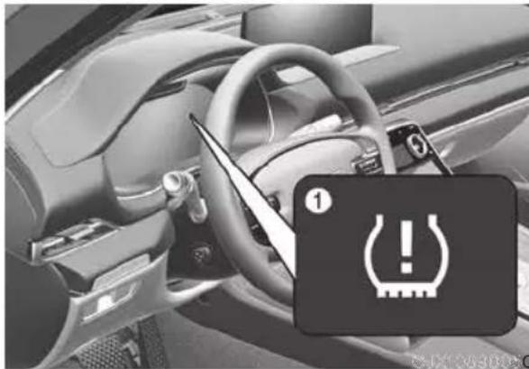 Genesis GV80 (2023) - TIRE PRESSURE MONITORING SYSTEM (TPMS) - 1