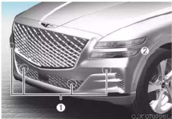 Genesis GV80 (2023) - REMOTE SMART PARKING ASSIST (RSPA) (IF EQUIPPED) - 5