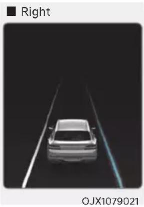 Genesis GV80 (2023) - Lane Keeping Assist Operation Warning and Control - 2
