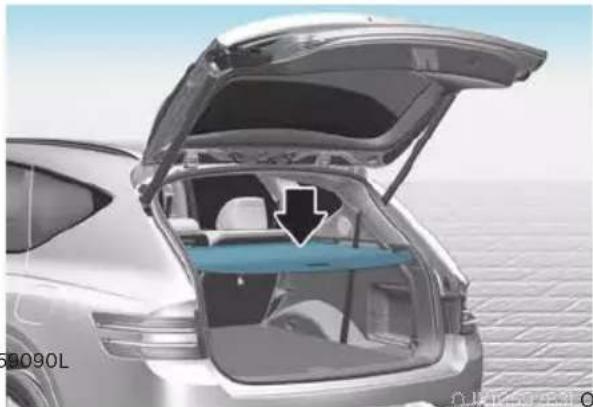 Genesis GV80 (2023) - Resetting the rear side window sunshades - 2