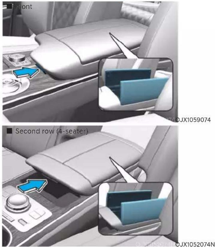 ■ Front ■ Second row (4-seater) X310JX1059074 OJX1052074N