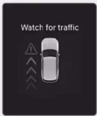 Watch for traffic