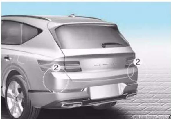 Genesis GV80 (2023) - CAUTION - 4