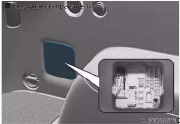 Luggage compartment OJX1090180