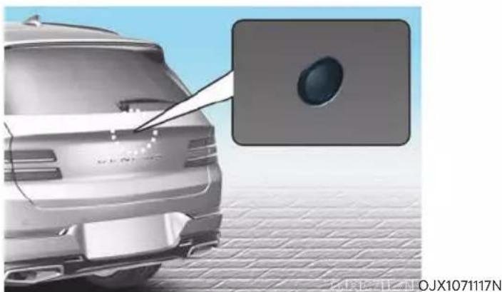 Genesis GV80 (2023) - Reverse Parking Collision-Avoidance Assist disabled - 1