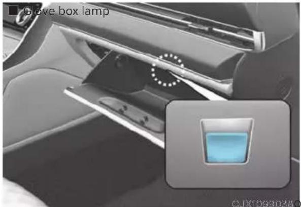 ■ Glove box lamp © 2019-03-2019