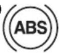 Genesis GV80 (2023) - Anti-lock Brake System (ABS) warning light - 1