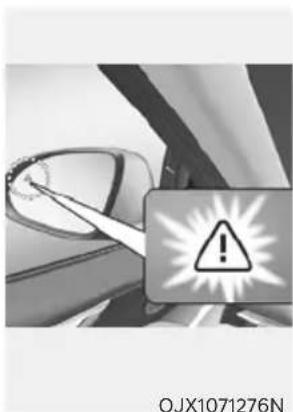Genesis GV80 (2023) - Rear Cross-Traffic Collision-Avoidance Assist Operation Warning and control - 1