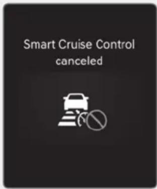 Smart Cruise Control canceled