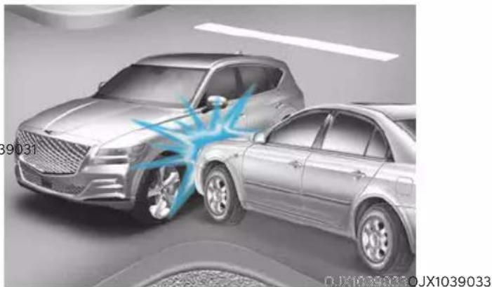Genesis GV80 (2023) - Side and curtain air bags and front center air bag - 3